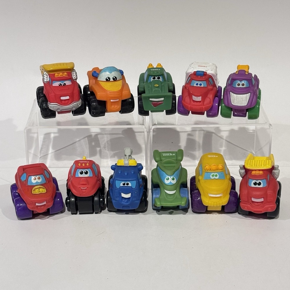 Tonka Chuck &‎ Friends Wheel Pals 2008 Hasbro Mixed Lot of 11